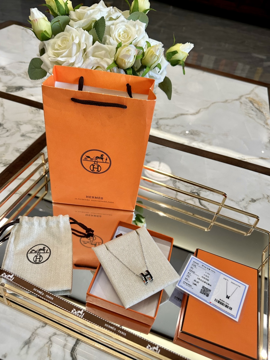 HERMES jewelry model 28